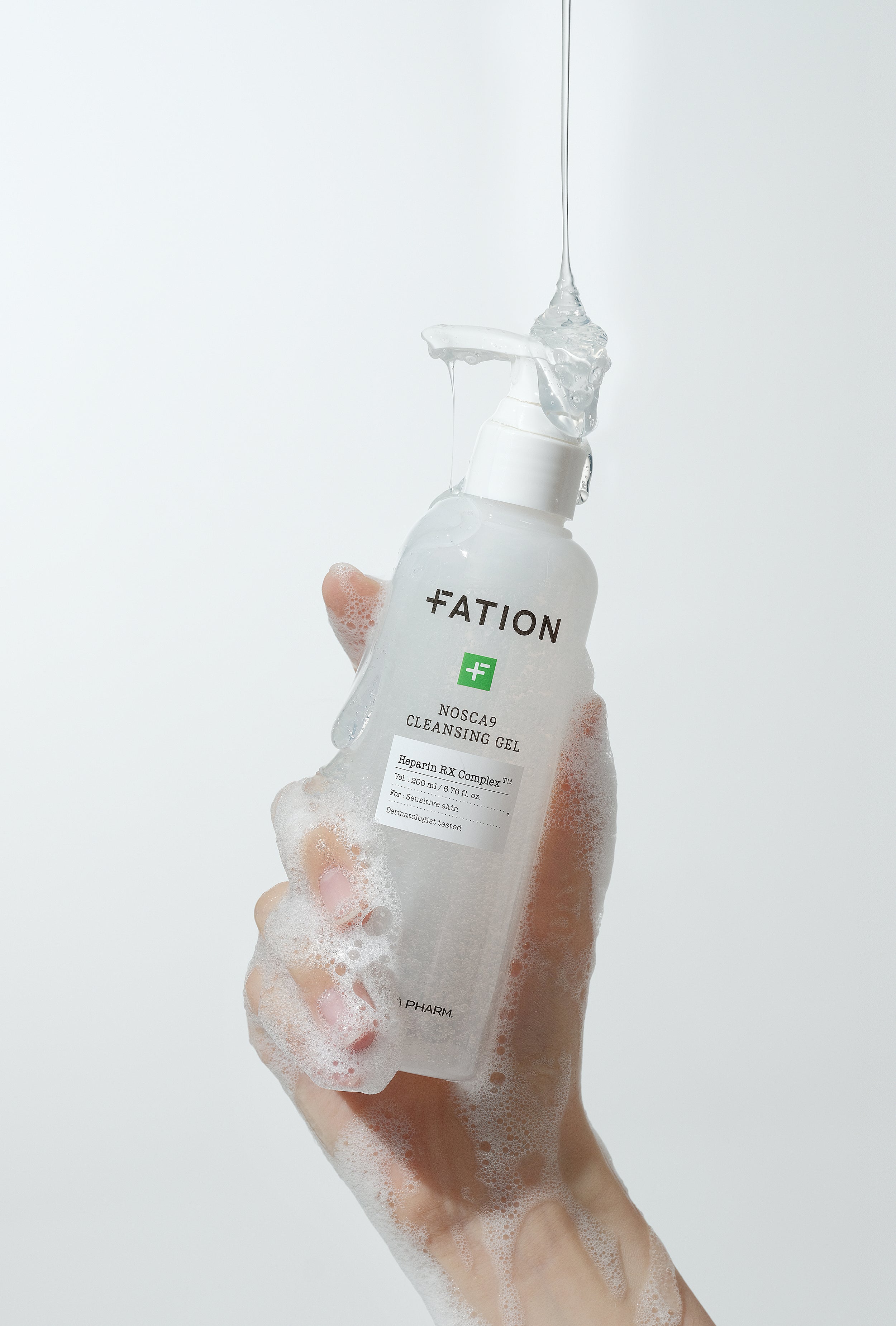 梵蒂愛 諾素卡淨痘保濕潔面凝膠- 200ml |弱酸性 × 肝素 RX 複合配方 × 溫和清爽保濕