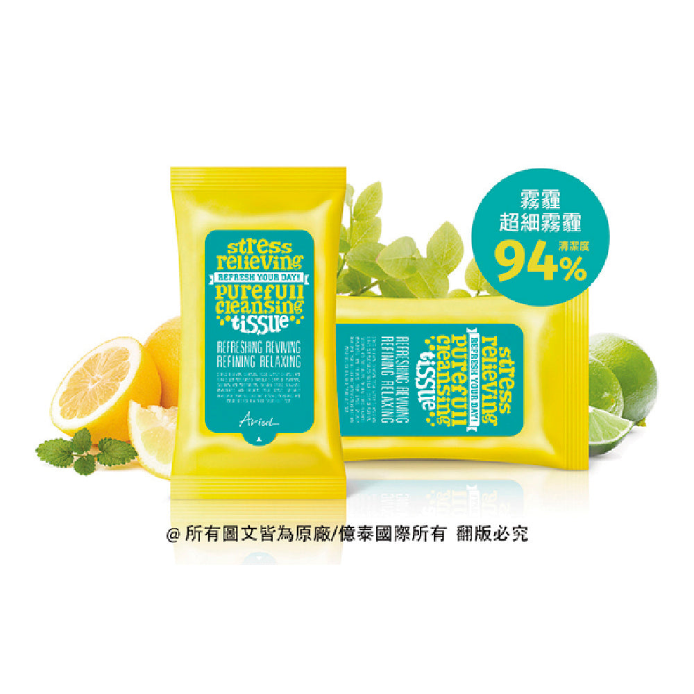 ARIUL 艾藜兒潔顏濕巾攜帶包 夏日潔膚計畫・五入組剛剛好 (買三送二)