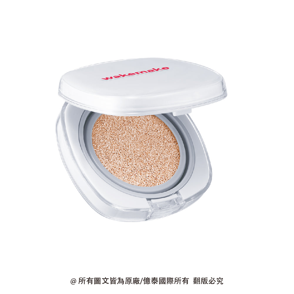 WAKEMAKE 唯可魅 空氣感無痕氣墊粉餅|組合包(含補充蕊 Refill)