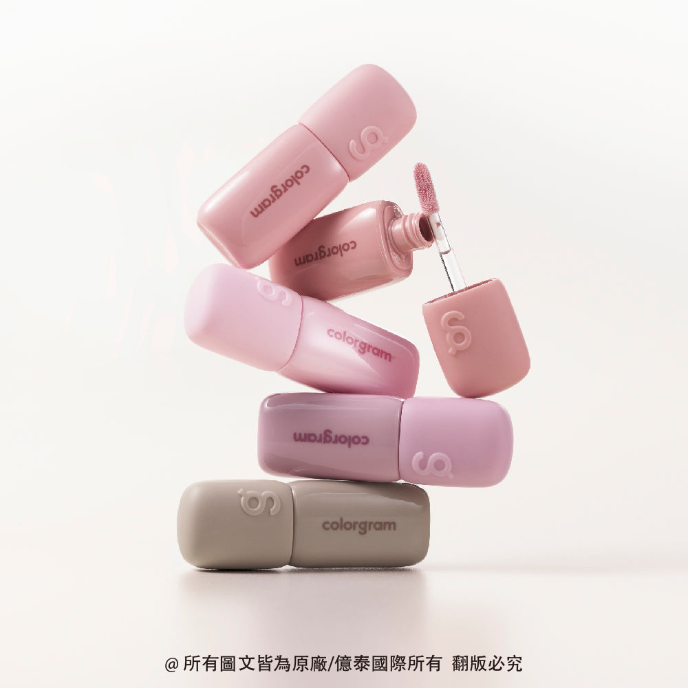 Colorgram 可麗格朗 裸感校色持妝唇釉 |瞬效唇部打底 × 色彩校正 × 唇線修飾(01–04)