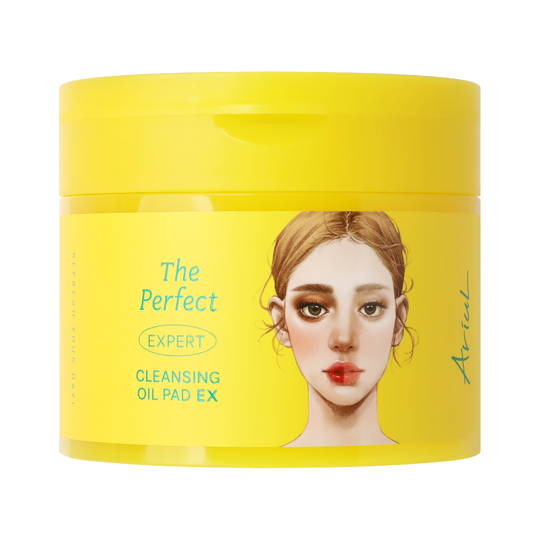 艾藜兒 淨膚雙面眼唇卸妝棉 (60片)