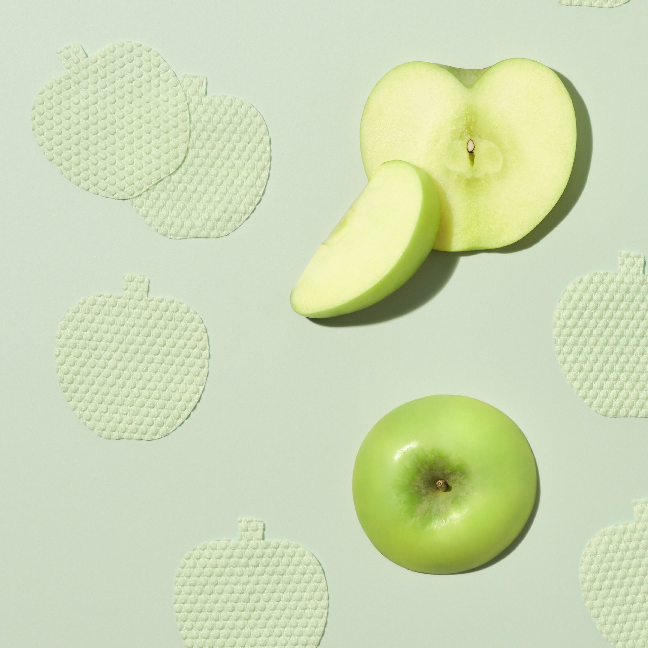 艾藜兒 蘋果醋泡沫殺菌潔淨棉 (60入) |一片卸妝去角質溫和潔面