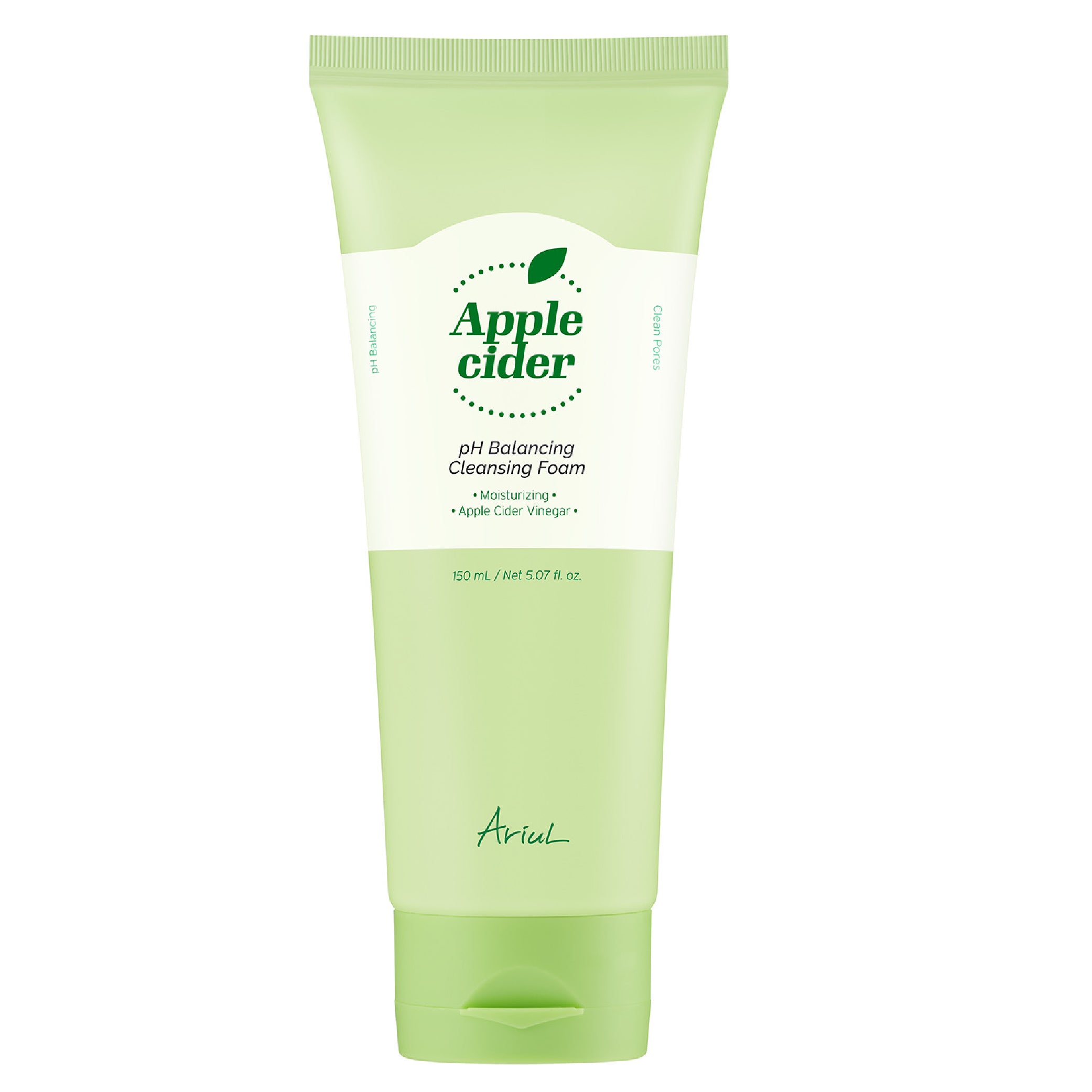 艾藜兒 蘋果醋弱酸平衡潔面乳 (150 ML)|溫和弱酸 × 毛孔清潔 × 綿密豐盈泡泡