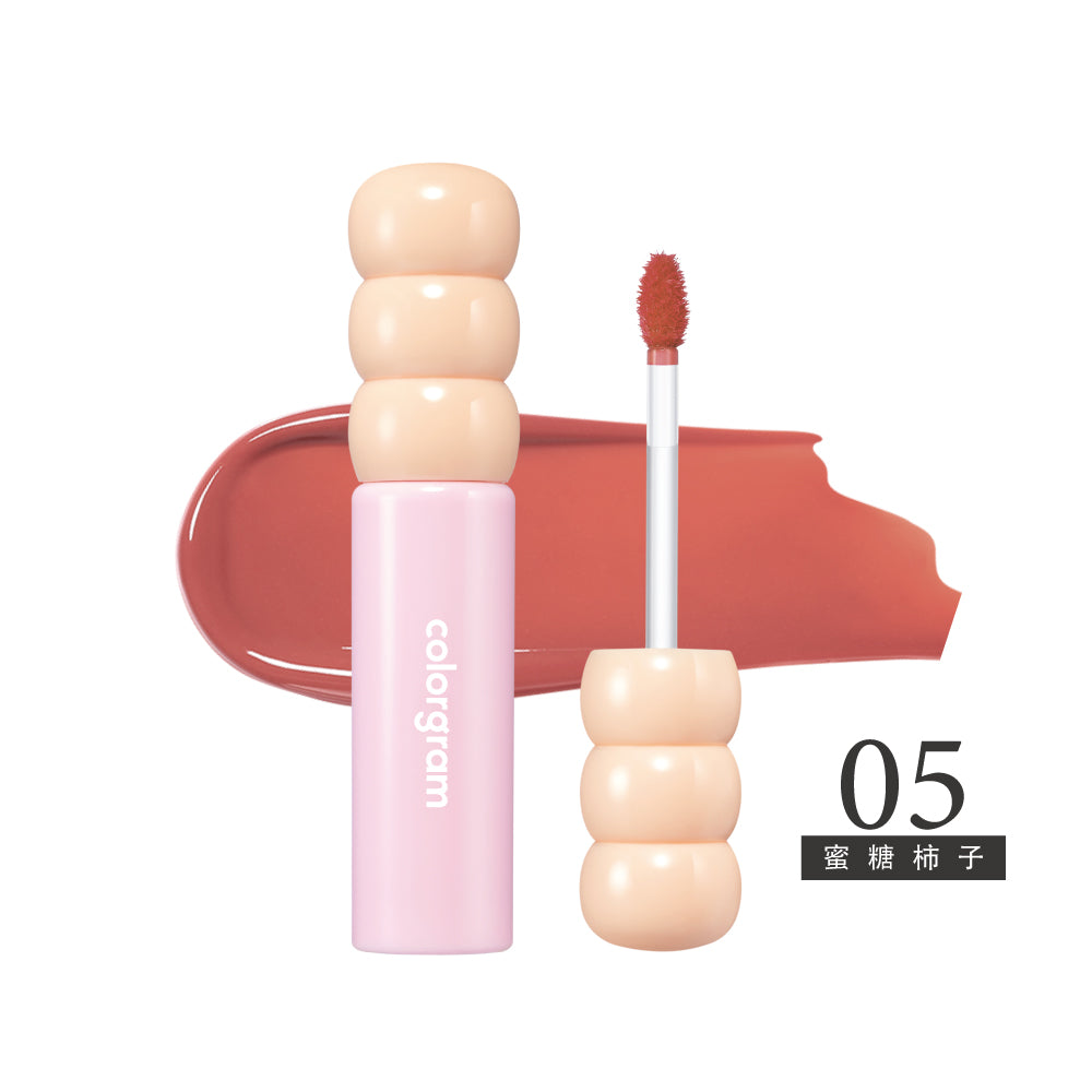 可麗格朗 糖葫蘆果汁水光唇釉 |極致糖葫蘆光澤 × 鮮活果汁色 × 玻璃珠水亮感