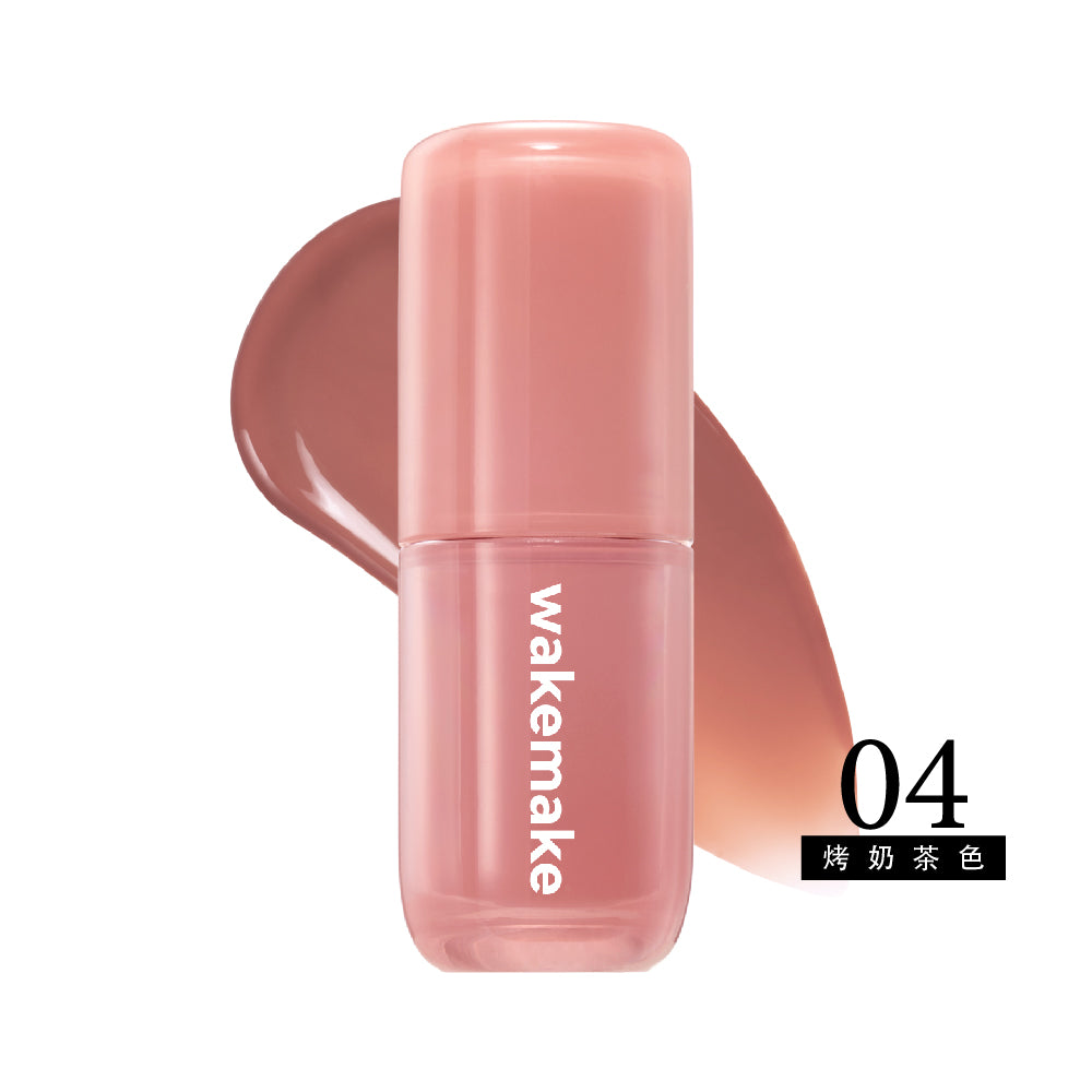 WAKEMAKE 唯可魅 玻璃水光唇釉 Waterfull Glow Tint|清透水光 × 天生好氣色 × 玻璃光澤感