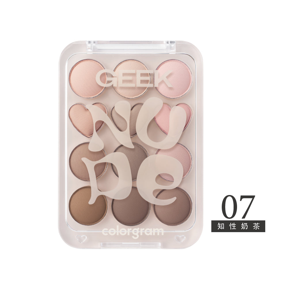 Colorgram 可麗格朗 彩色計算機12色眼彩盤|Multi-Texture ZIP × 12 格全功能眼彩公式盤