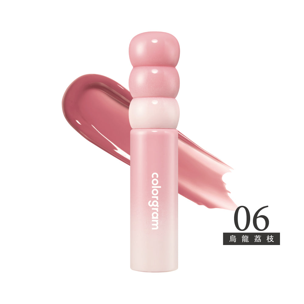 可麗格朗 糖葫蘆果汁牛奶水光唇釉 |牛奶柔光 × 果汁透亮 × 水潤不緊繃(8 色)