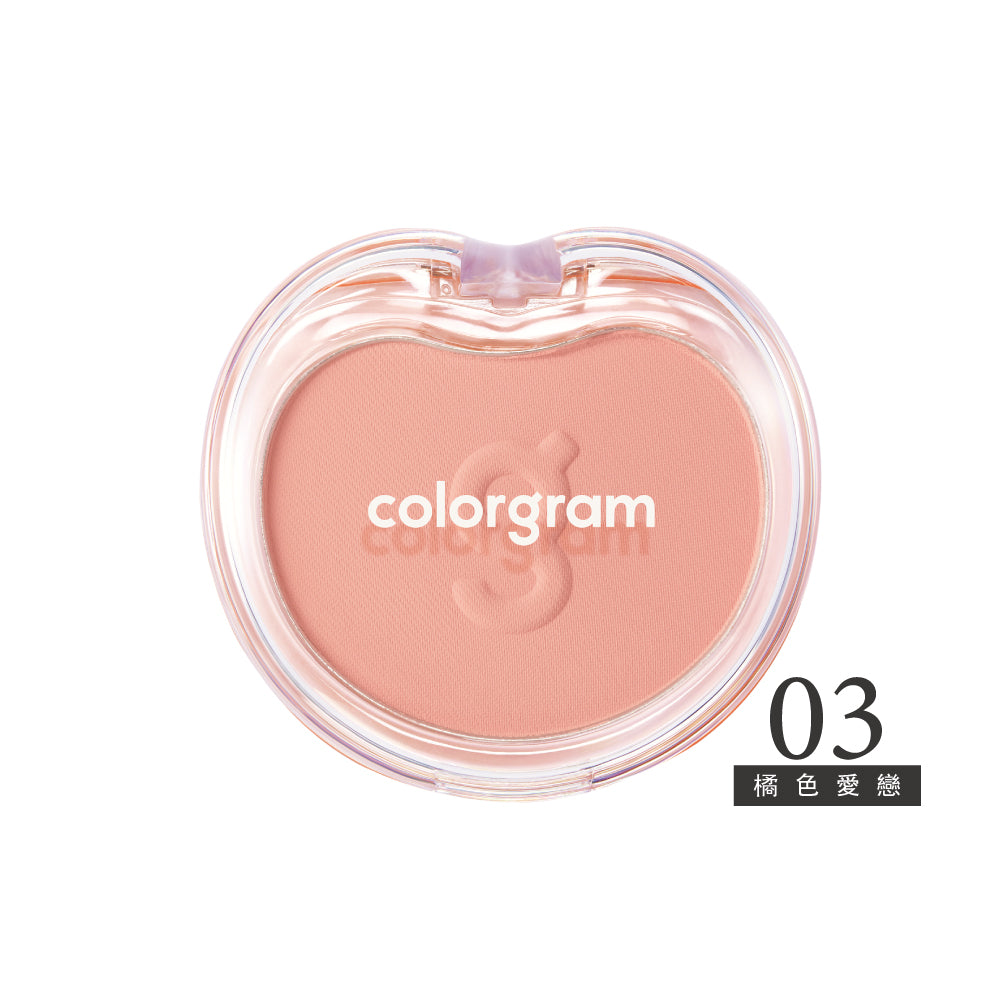Colorgram 可麗格朗 裸感棉花腮紅餅|輕盈棉花糖粉質 × 柔焦透氣 × 真實氣色頰彩