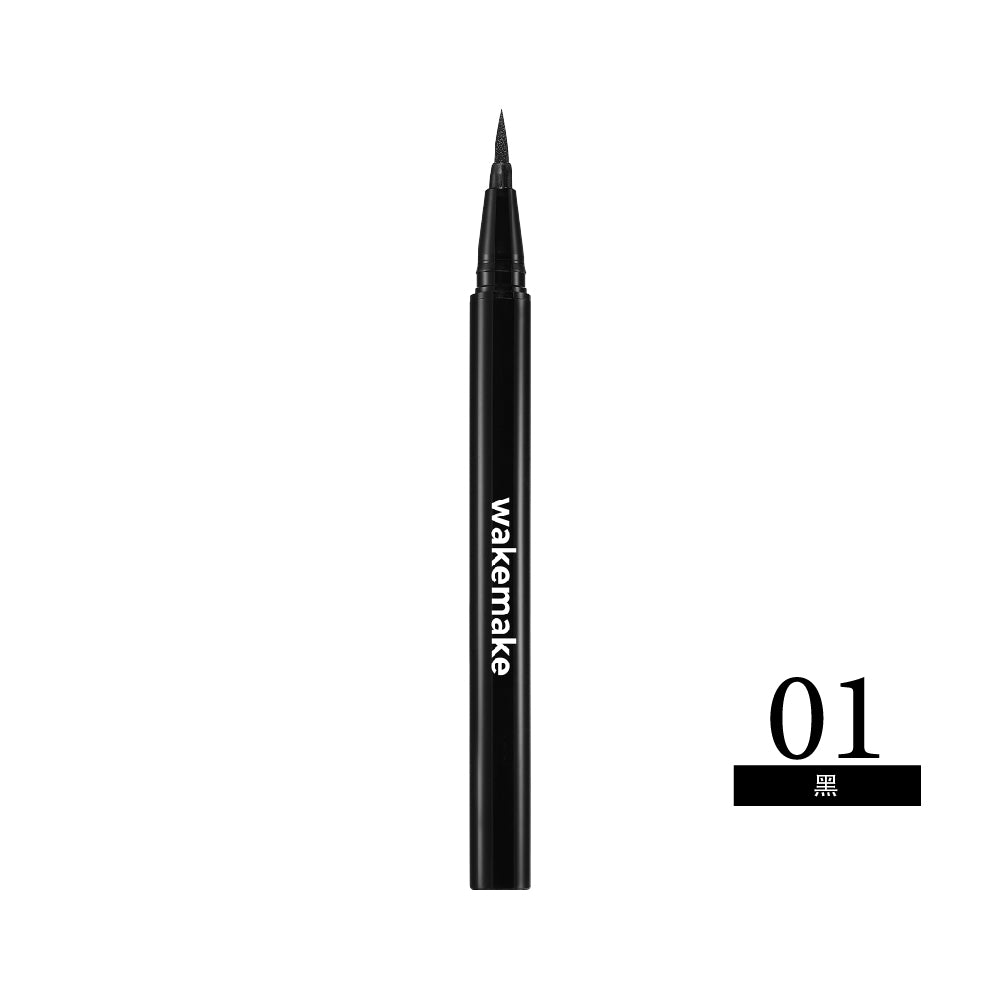 WAKEMAKE 唯可魅 24 小時完美持久防水抗油眼線筆|抗暈不脫色 × 精準不斷線 × 3 色自然深邃眼神