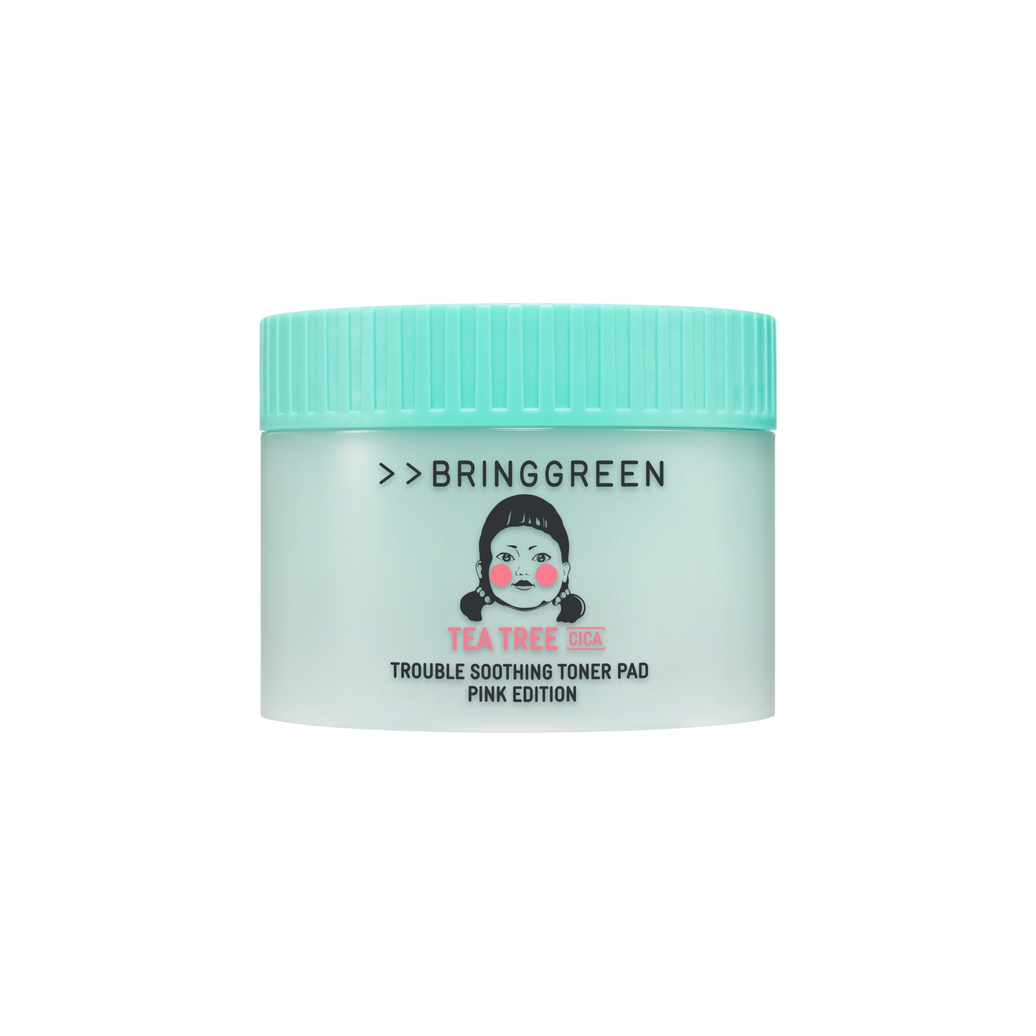 BRING GREEN 茶樹積雪草舒敏護理保濕爽膚棉 【魷魚遊戲2聯名】| 1分鐘舒緩,告別敏感危肌,重現水潤透亮!