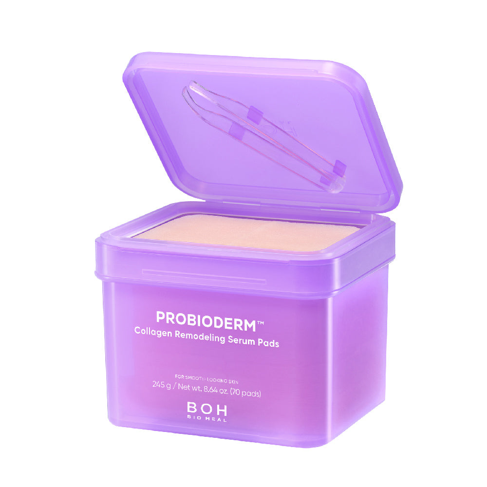 BOH 百析珀 緊實益生膠原蛋白護理棉 70入|雙效毛孔彈力精華棉片(清潔+濕敷)