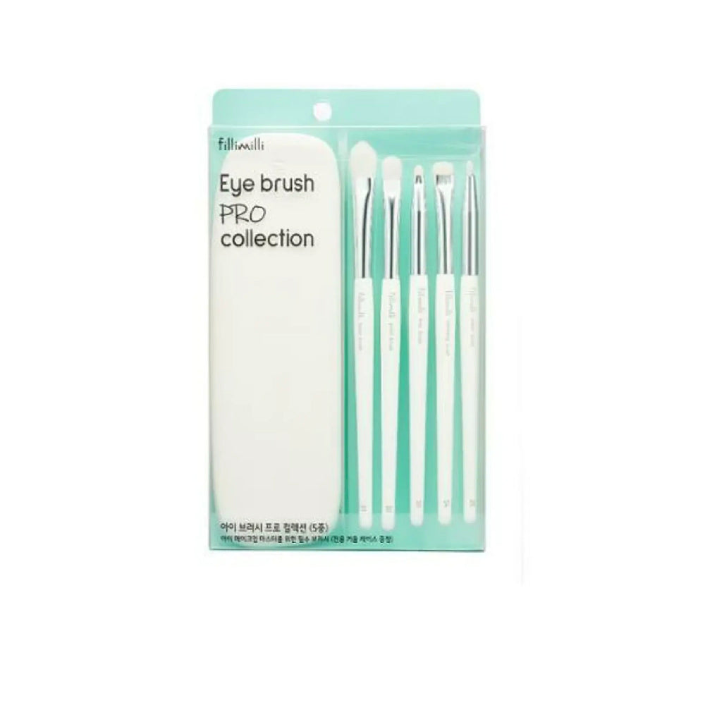 fillimilli - 專業眼部細部刷具組 5款 贈白收納盒 Eye Brush Pro Collection (Five Type)