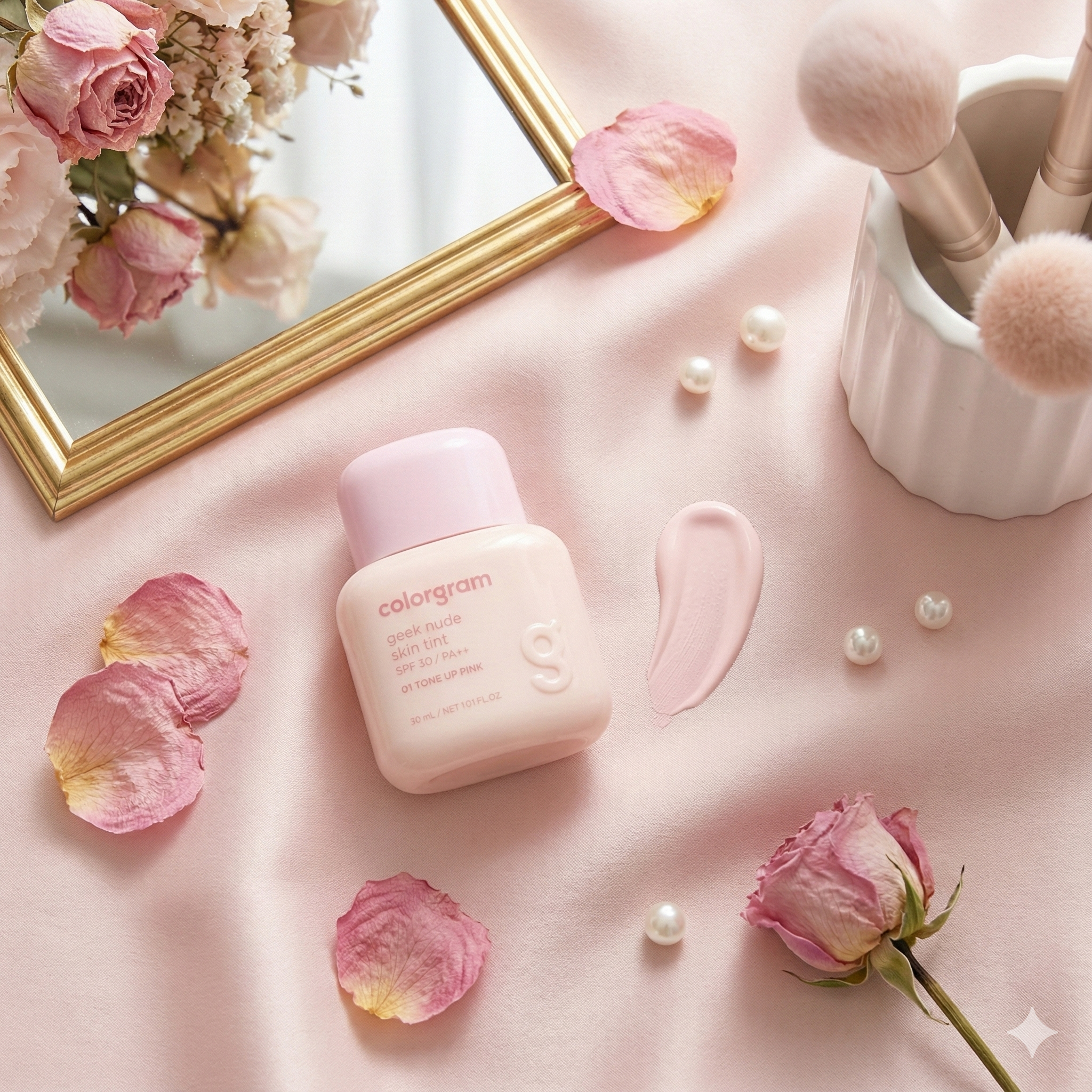 Colorgram 可麗格朗|柔霧裸感提亮飾底乳 30ml |柔焦濾鏡妝前乳・提亮校色・平滑紋理