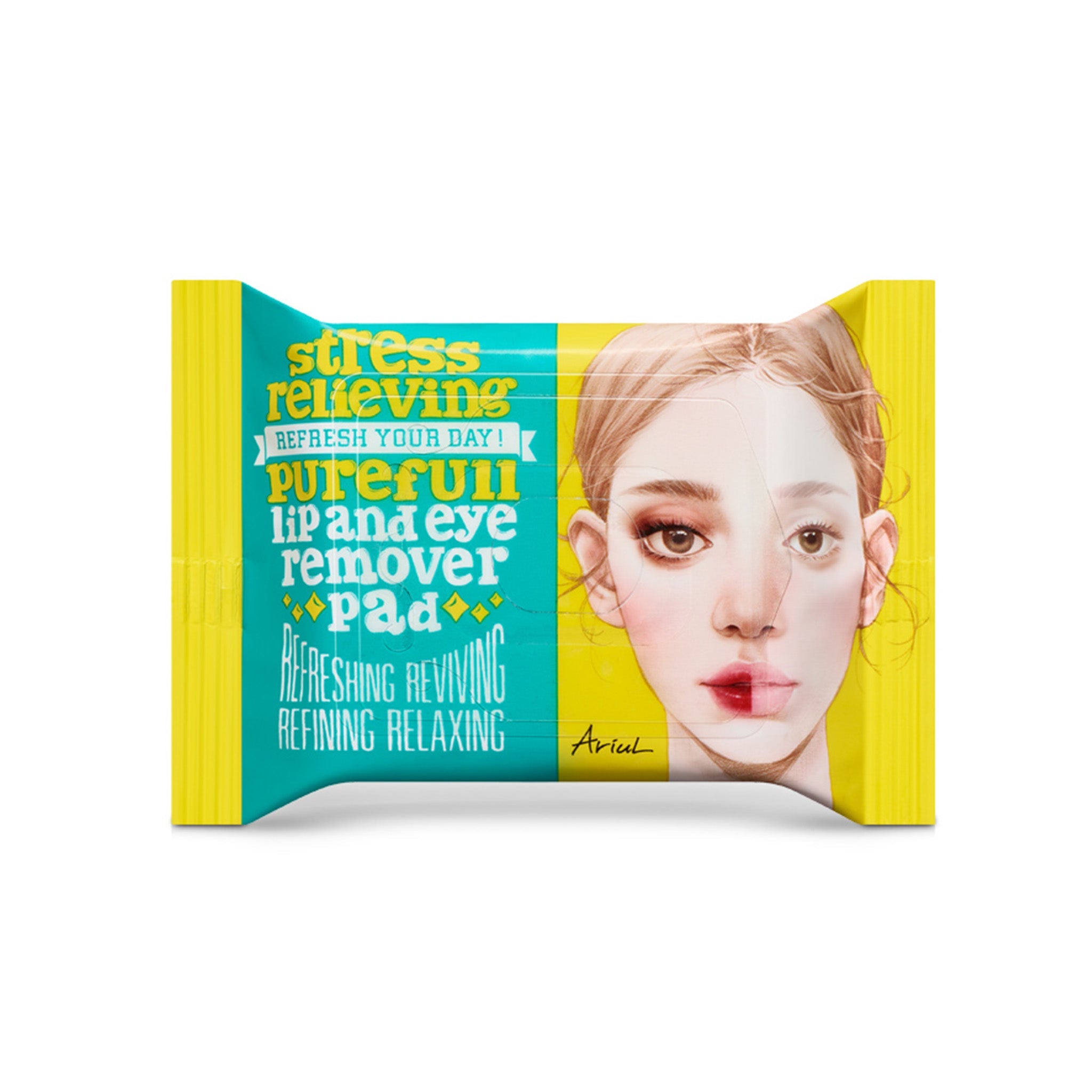 艾藜兒 淨膚雙面眼唇卸妝棉 (30片) | 雙面設計輕鬆卸妝,溫和保濕不殘留