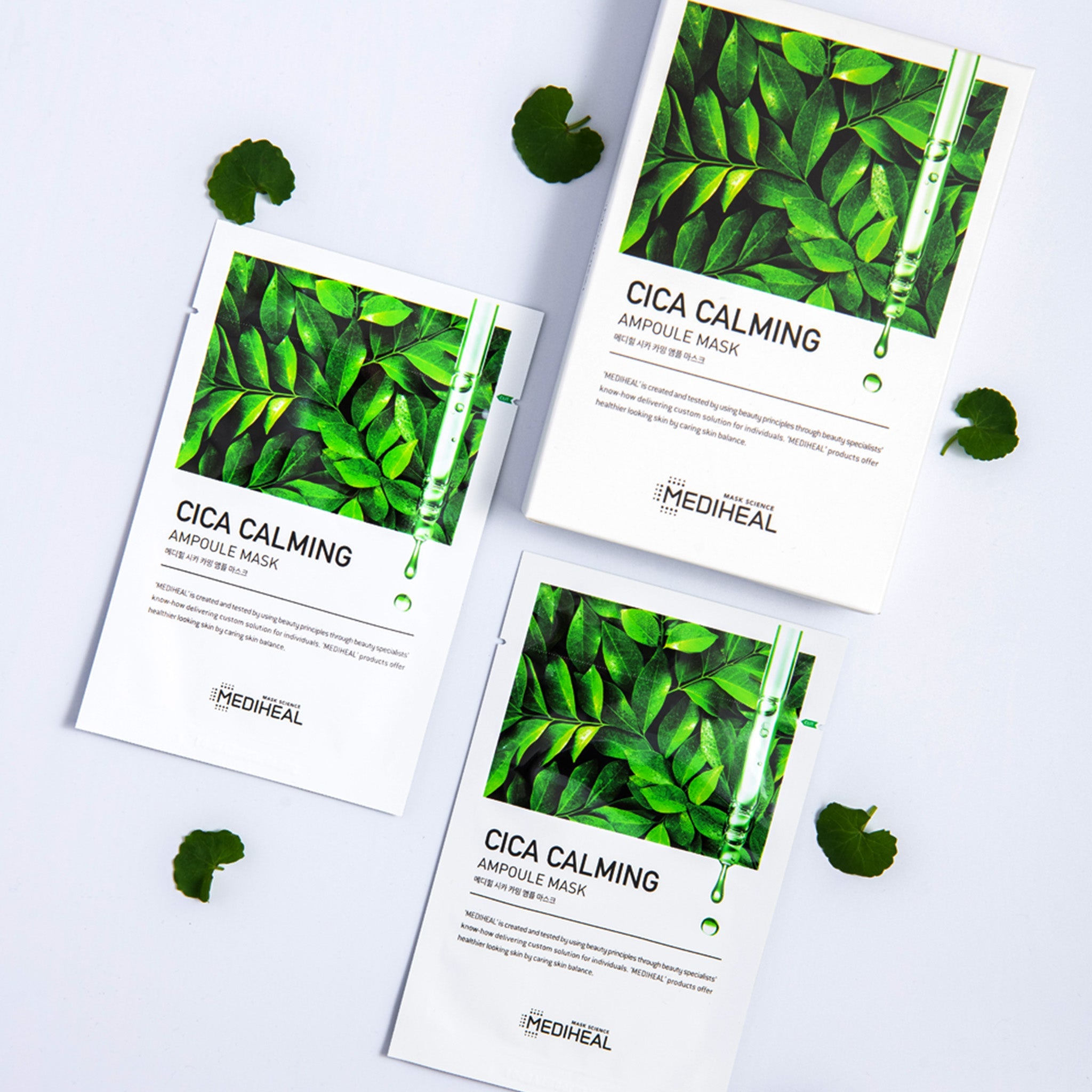 ⚠️買一送一|限時組合- 美迪惠爾 四重積雪草舒緩導入面膜(10片/盒) 舒緩修護 × 穩定肌膚