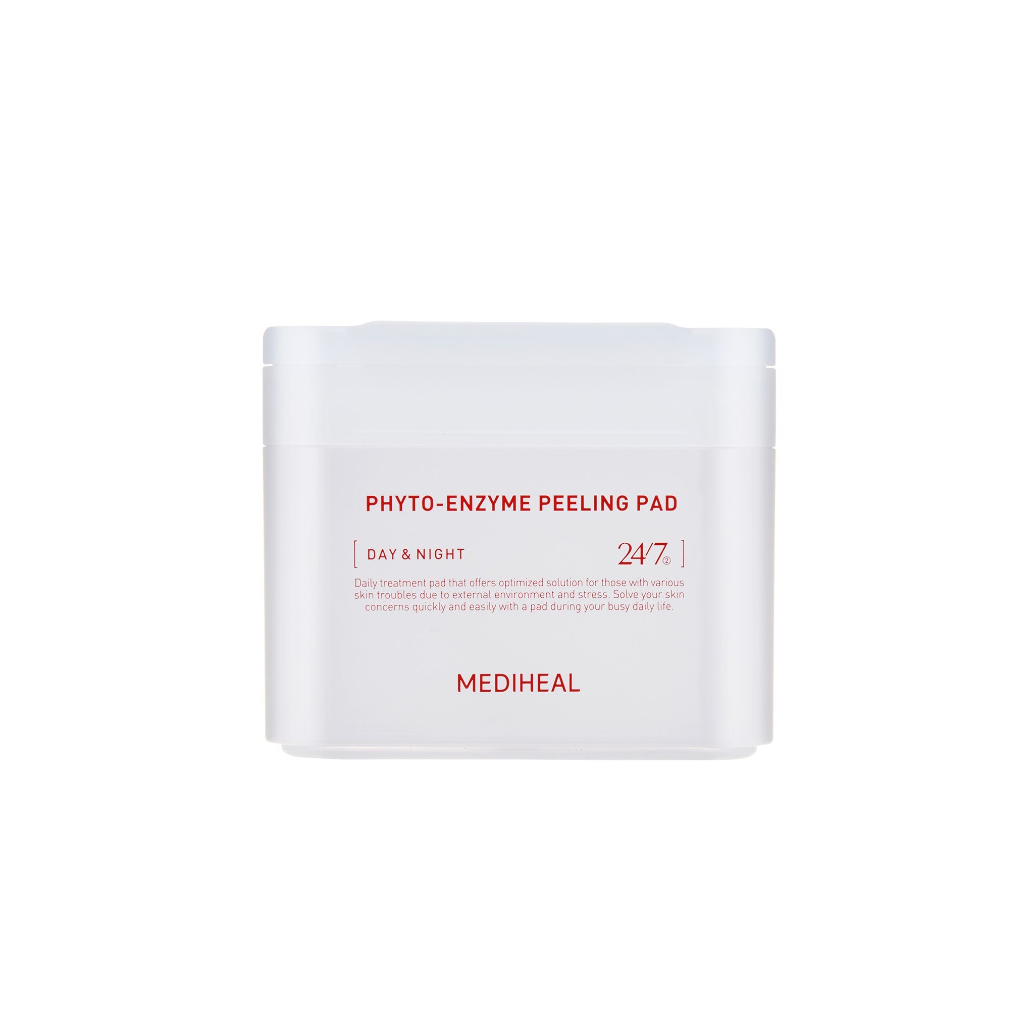 買一送一|限時組合-美迪惠爾 植物酵素亮肌煥膚柔膚棉 90入 |每日溫和煥膚,打造細緻光滑肌|24H光感平滑肌密碼