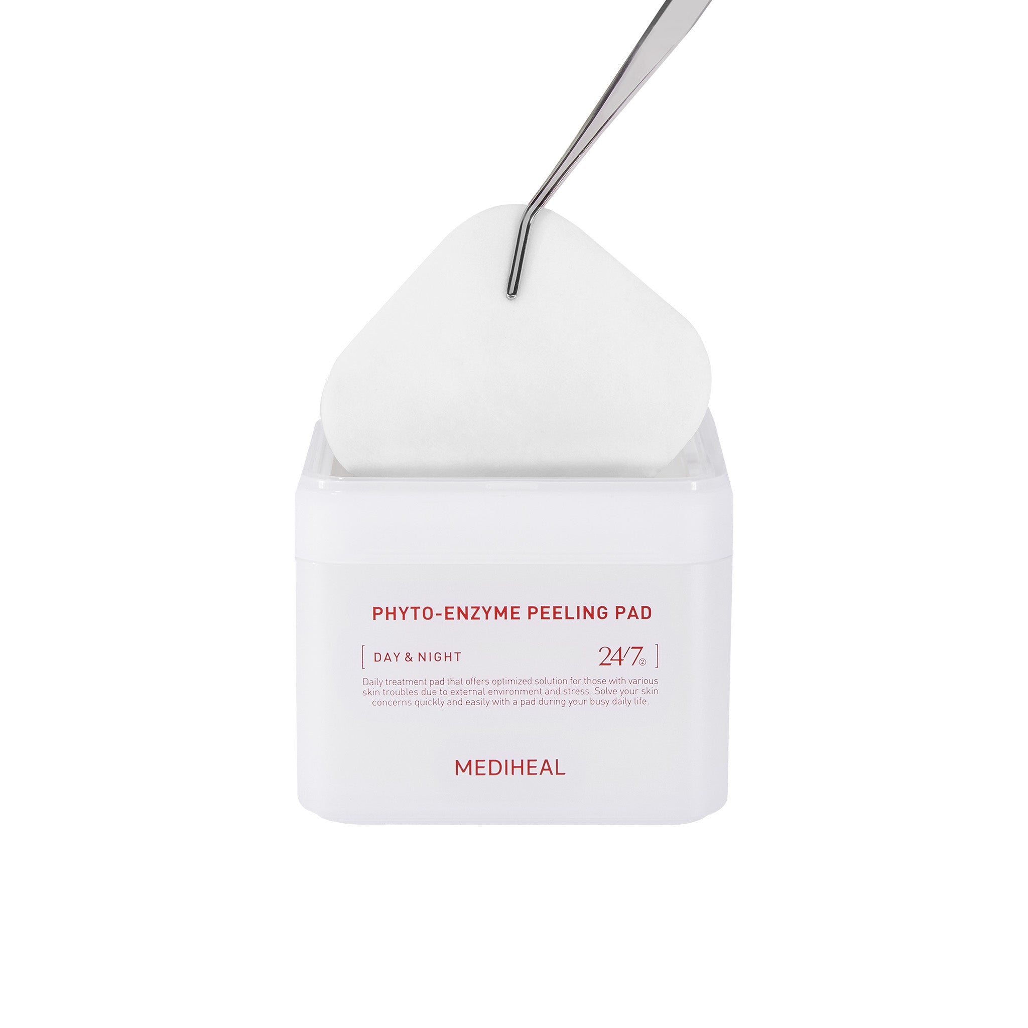 買一送一|限時組合-美迪惠爾 植物酵素亮肌煥膚柔膚棉 90入 |每日溫和煥膚,打造細緻光滑肌|24H光感平滑肌密碼