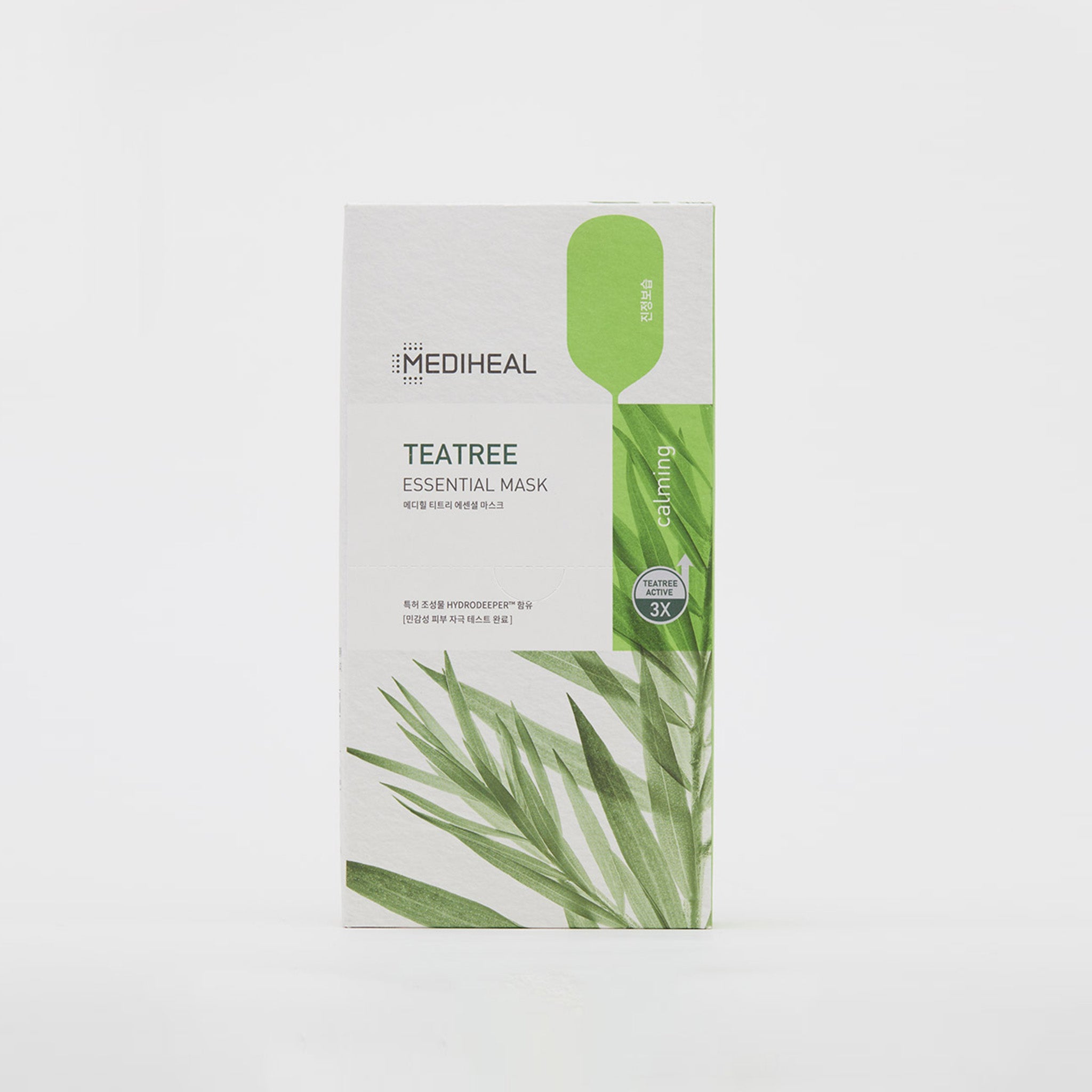 ⚠️買一送一|限時組合- 美迪惠爾 茶樹舒緩護理保濕導入精華面膜(10片/盒)|舒緩淨化,平衡油水平衡