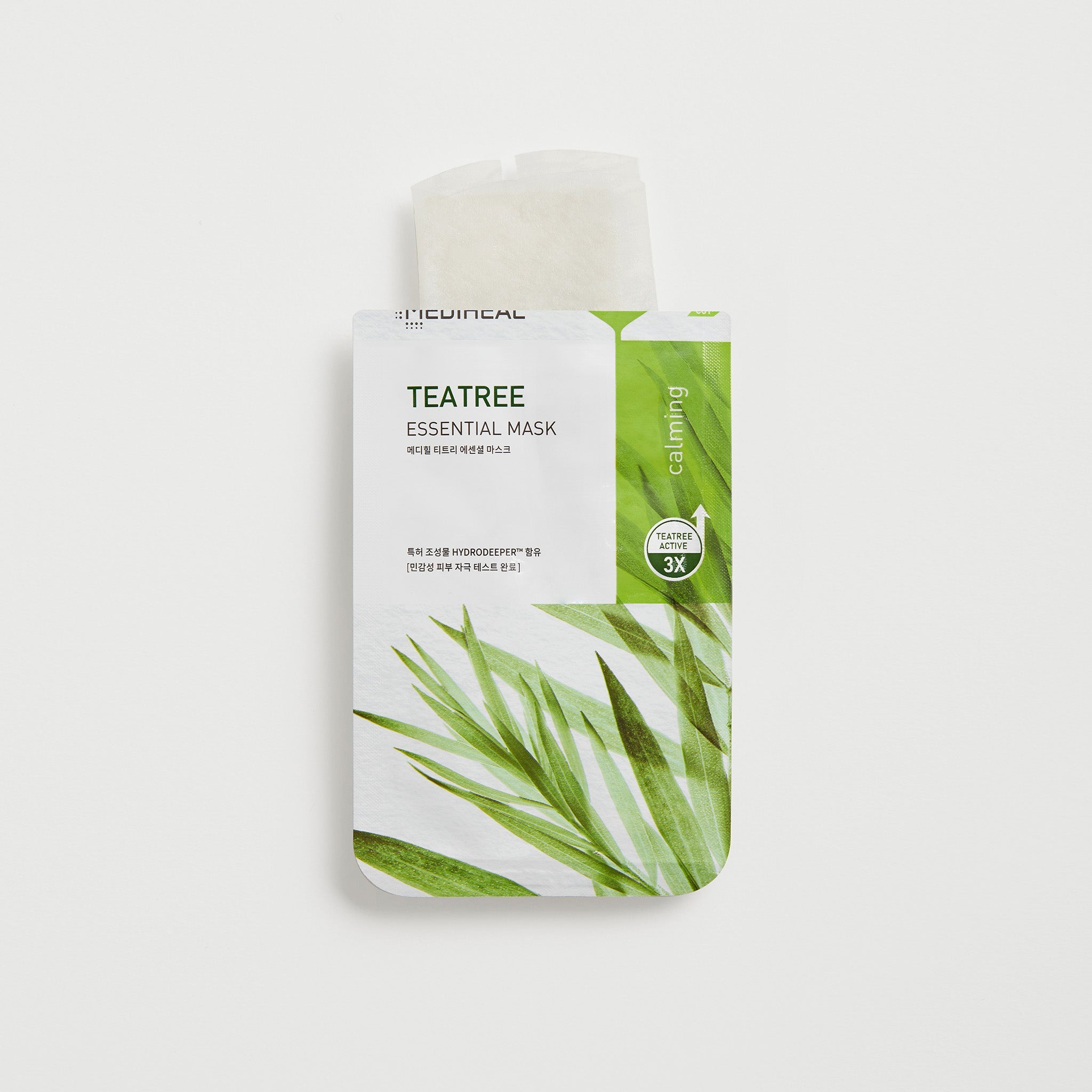 ⚠️買一送一|限時組合- 美迪惠爾 茶樹舒緩護理保濕導入精華面膜(10片/盒)|舒緩淨化,平衡油水平衡