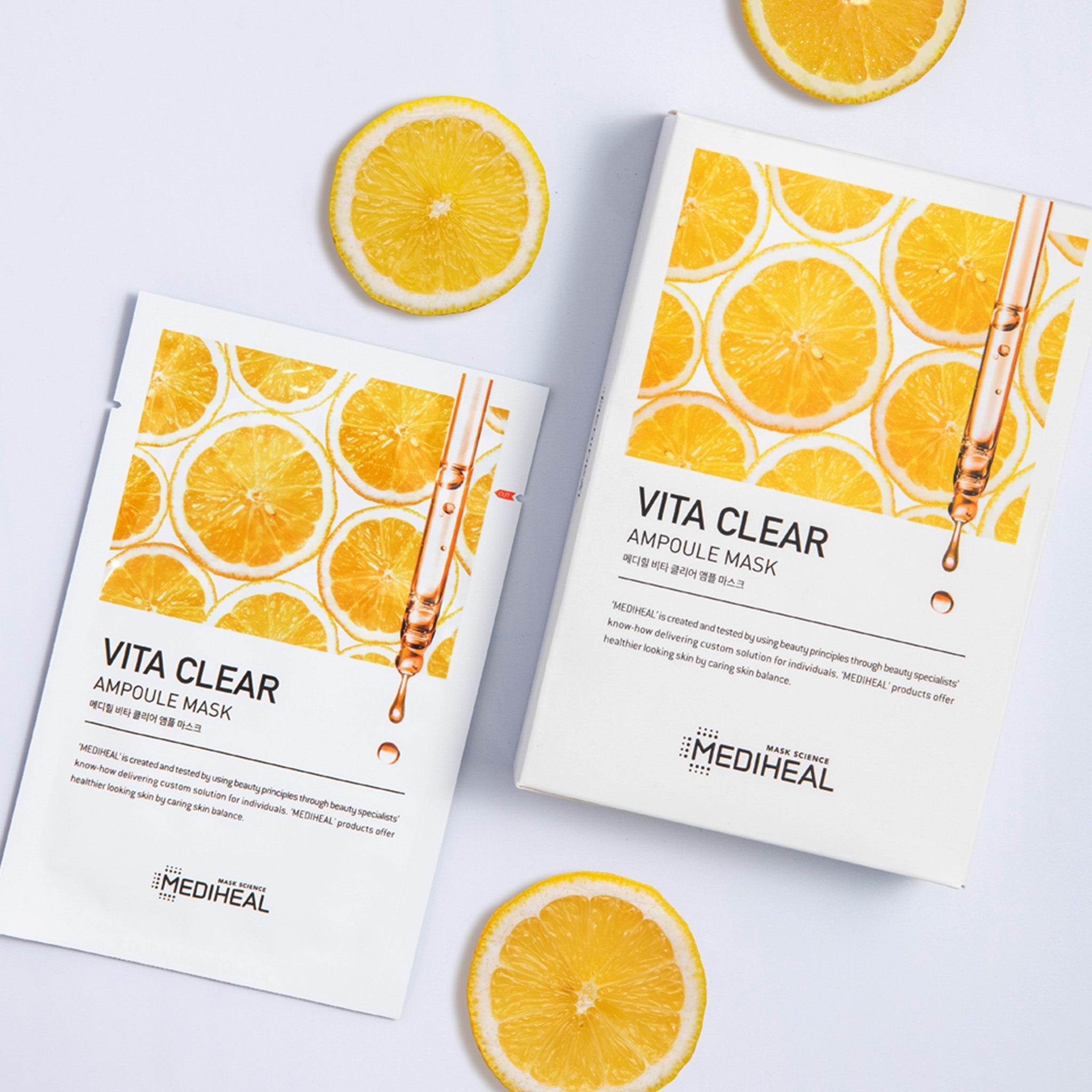 ⚠️買一送一|限時組合- 美迪惠爾 四重亮白C肌透感導入面膜(10片/盒)|維C亮白・均勻膚色・提亮光澤