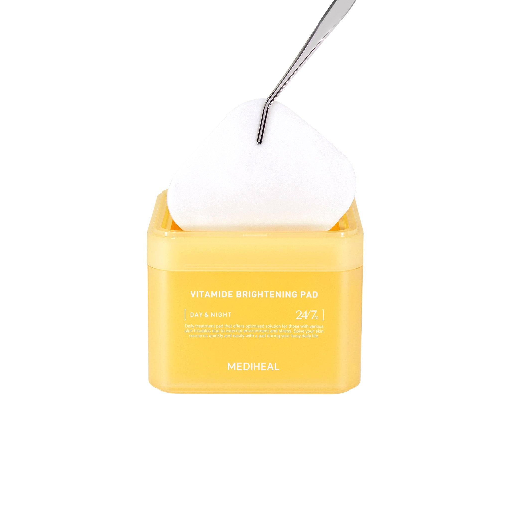 買一送一|限時組合-美迪惠爾 維他命亮白保濕柔膚棉 100入 | 7重維他命 × 三重亮白 × 溫和保濕