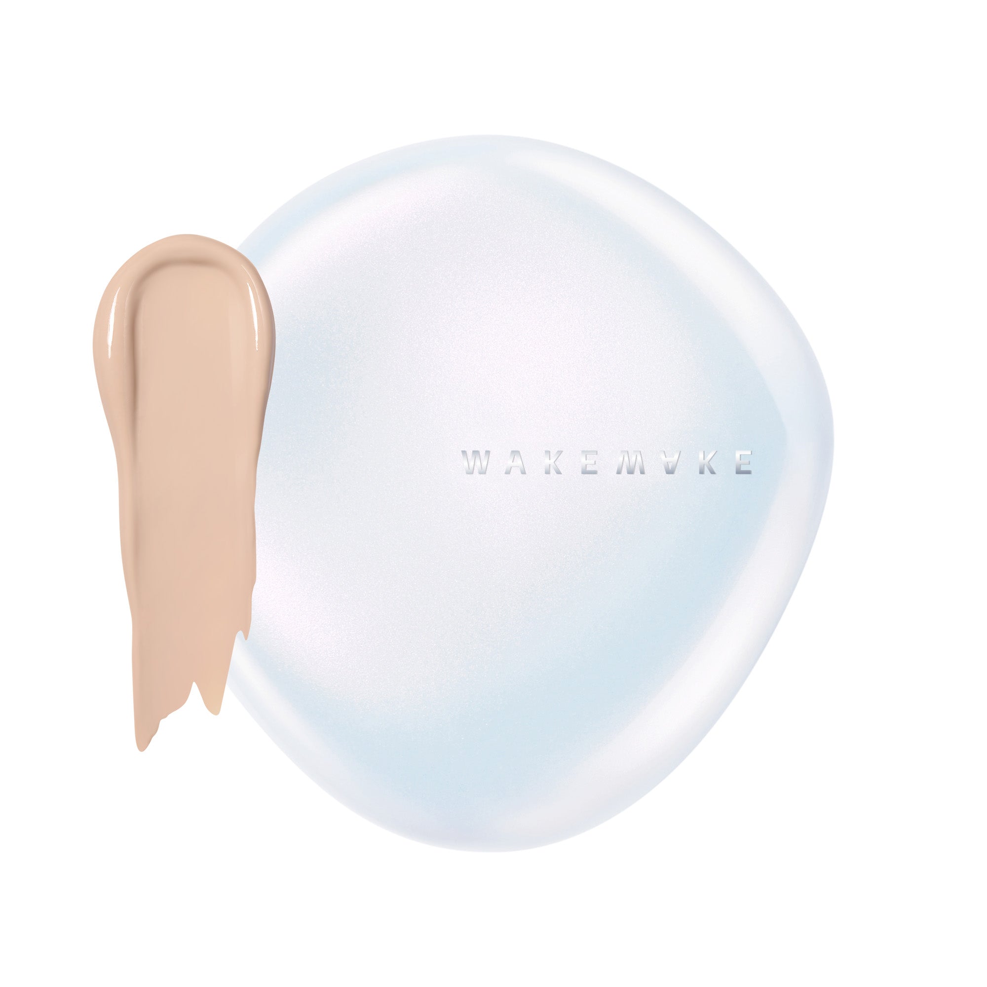 WAKEMAKE - 唯可魅 超持久水光透感氣墊粉餅 SPF50/PA+++ 23 米色