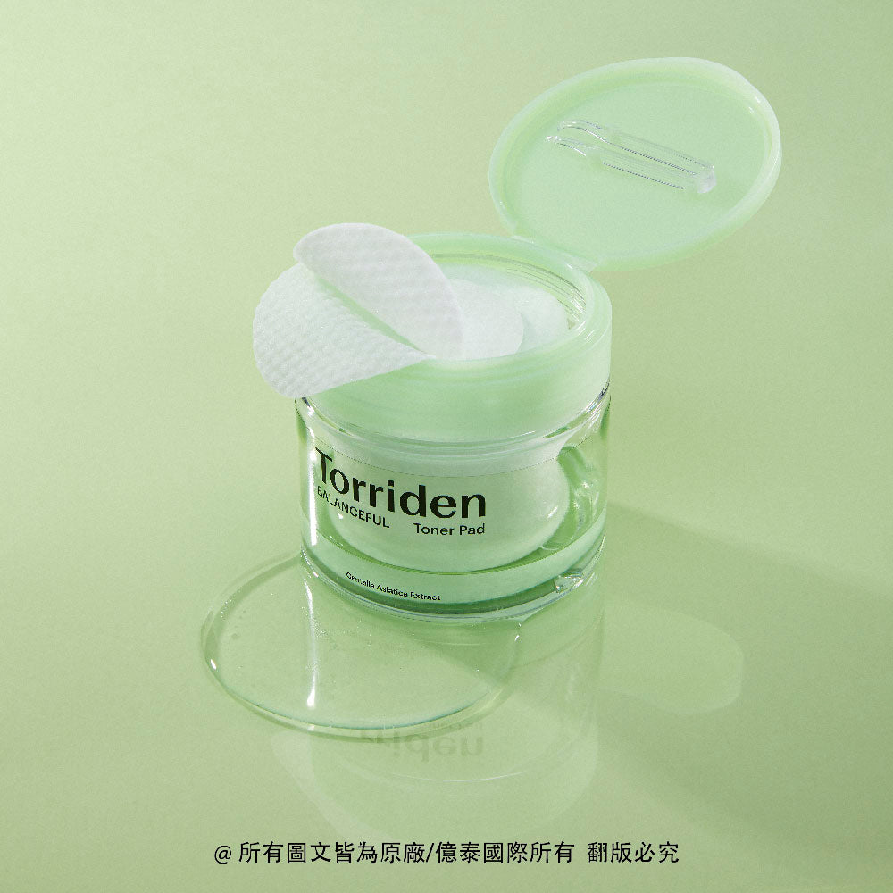 Torriden 桃瑞丹 夏日穩膚修護組｜積雪草濕敷＋舒緩面膜組 (買一罐送三片)