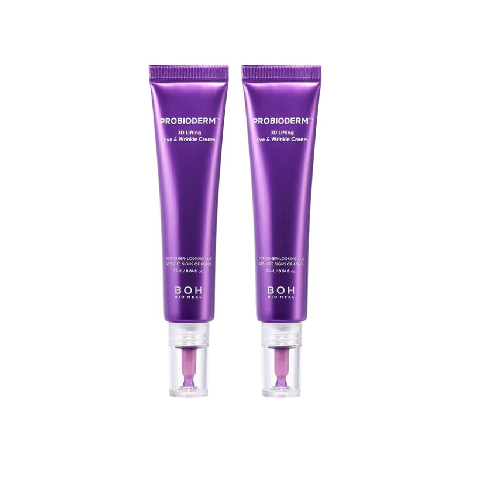 【BOH】百析珀 3D全方位緊實益生菌眼霜2件組(25MLx2) ｜PROBIODERM™ × 3D Bio-Film × 彈潤提亮眼周