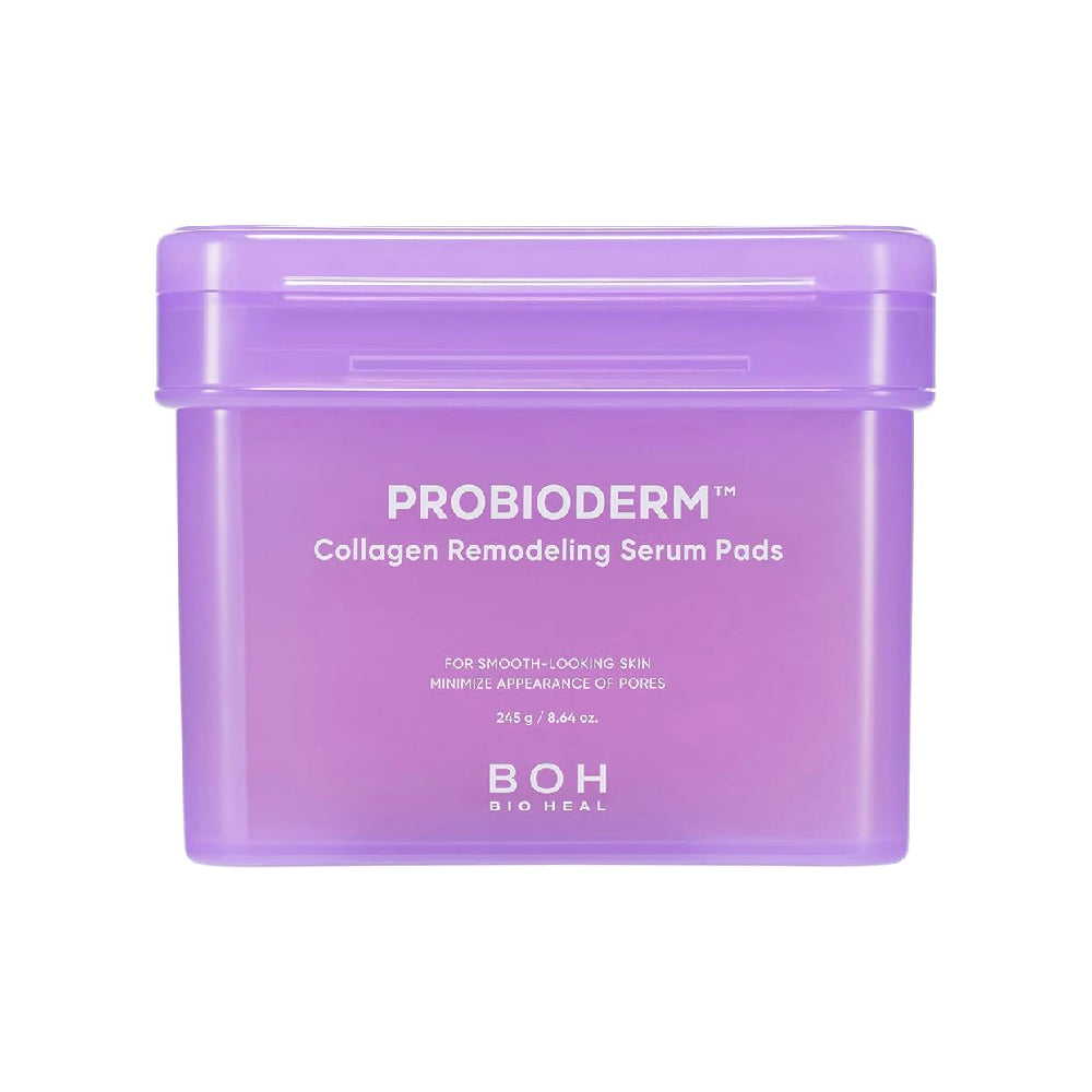 BOH 百析珀 緊實益生膠原蛋白護理棉 70入｜雙效毛孔彈力精華棉片（清潔＋濕敷）