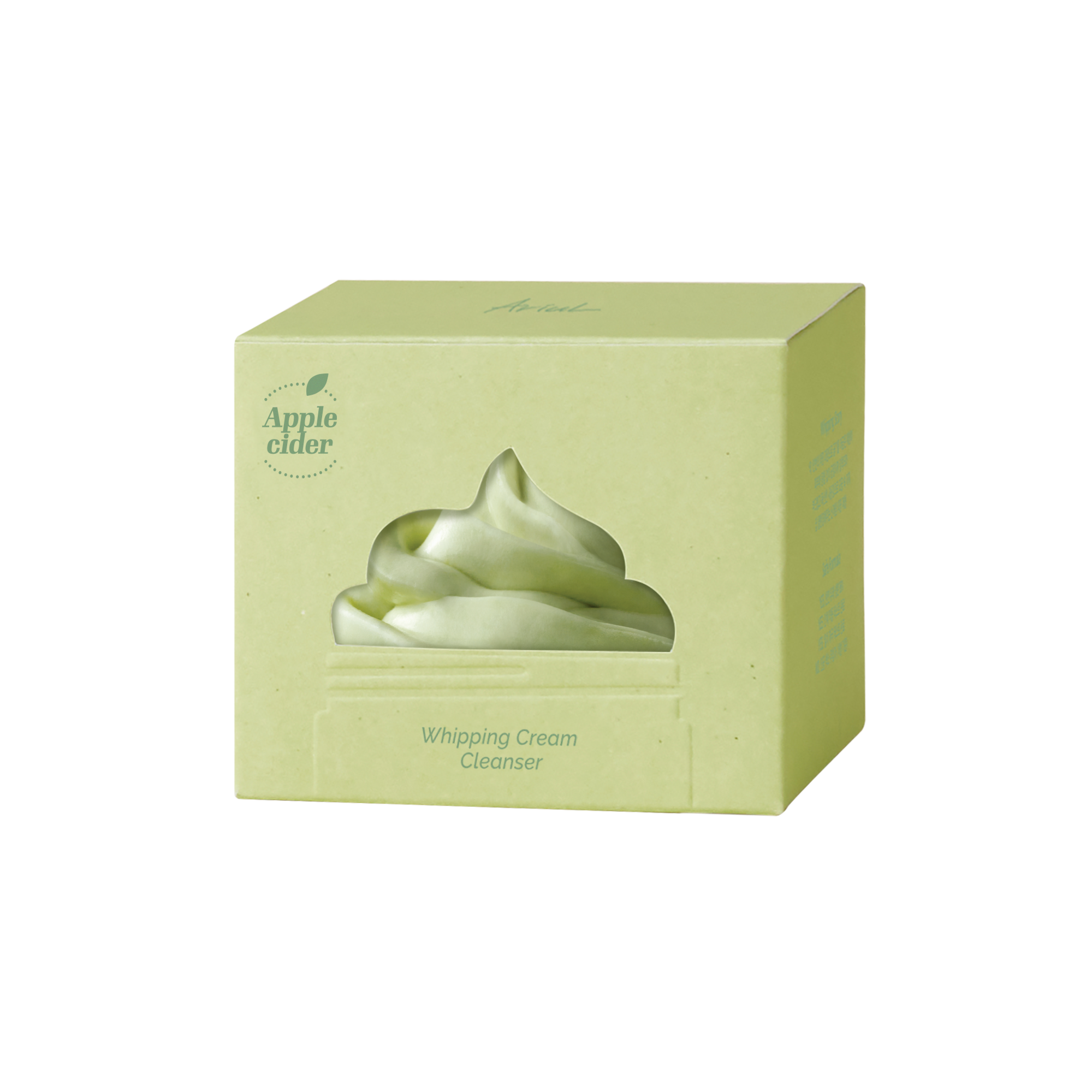 艾藜兒 蘋果醋發泡冰淇淋潔面霜 (100 ML)｜毛孔淨化 × 溫柔慕斯奇蹟