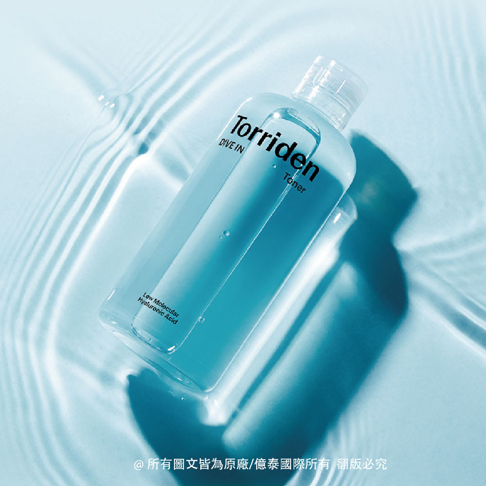 TORRIDEN玻尿酸保濕護膚雙效組｜舒緩凝霜100ml＋清爽化妝水300ml  水潤無負擔，敏弱肌首選