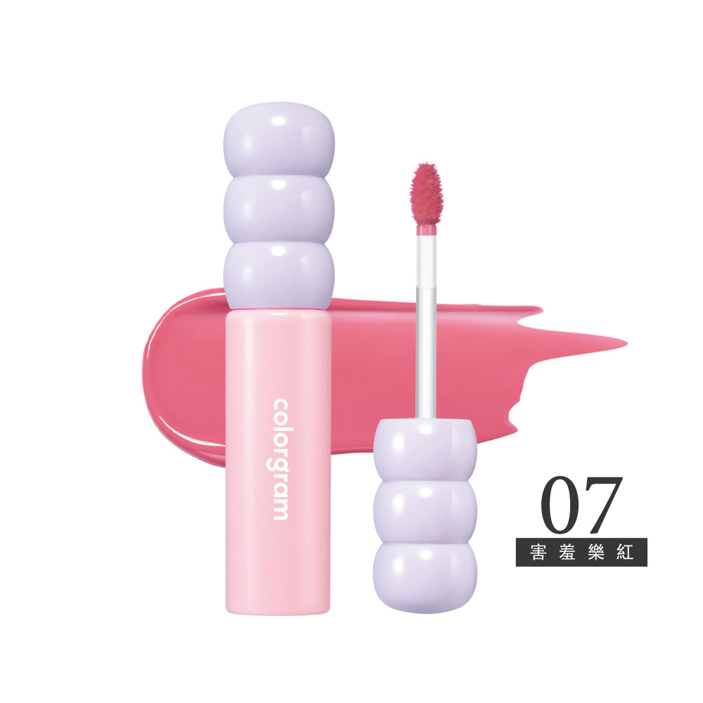 可麗格朗 糖葫蘆果汁水光唇釉 ｜極致糖葫蘆光澤 × 鮮活果汁色 × 玻璃珠水亮感