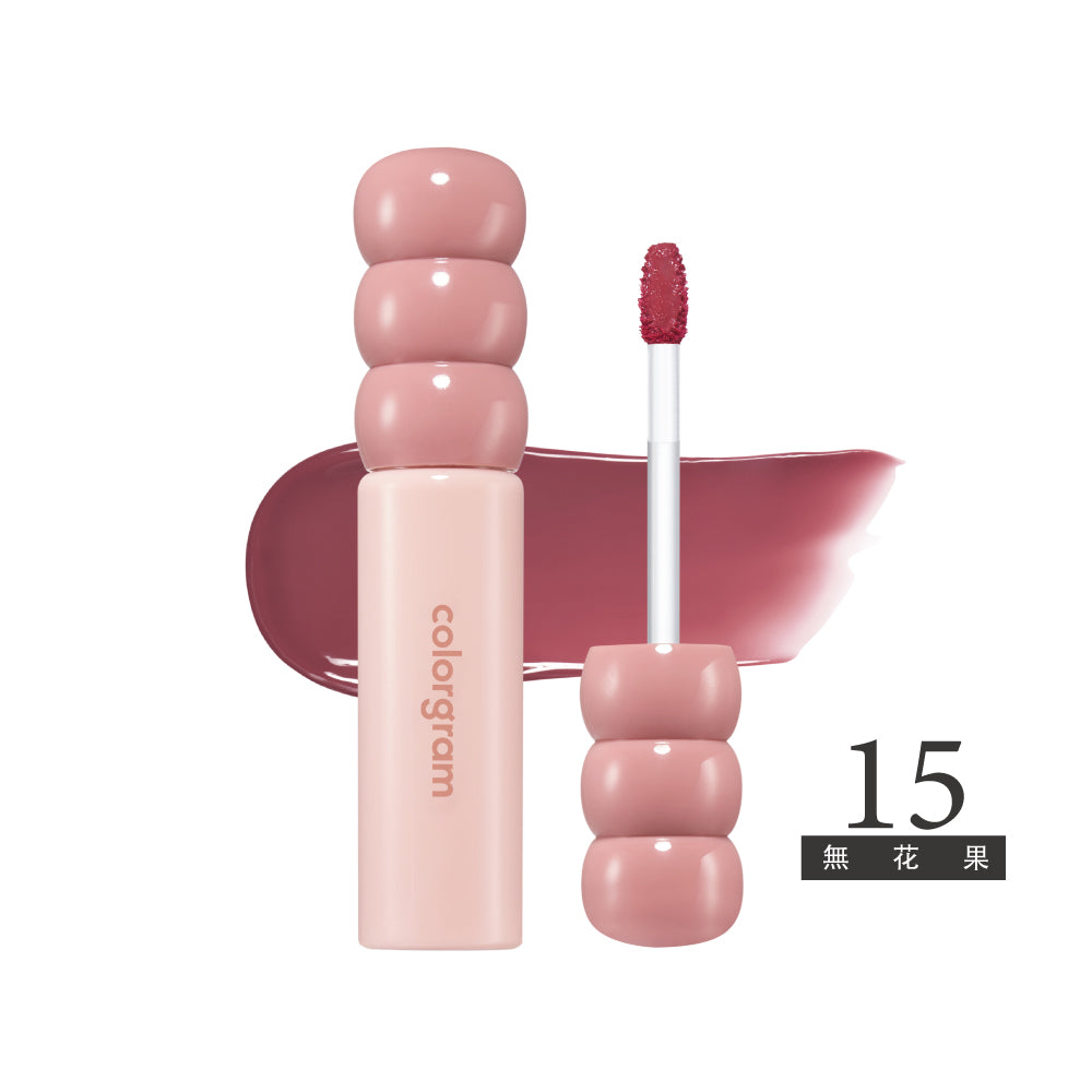 可麗格朗 糖葫蘆果汁水光唇釉 ｜極致糖葫蘆光澤 × 鮮活果汁色 × 玻璃珠水亮感