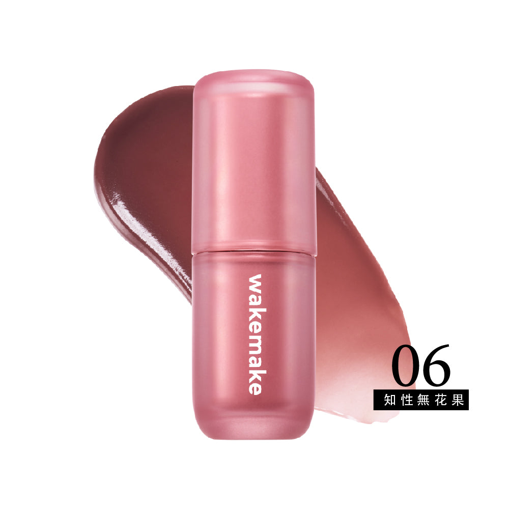 WAKEMAKE 唯可魅 濾鏡柔焦唇釉 Water Blurring Layer Tint｜水光柔焦 × 清透顯色 × 唇部柔化打底