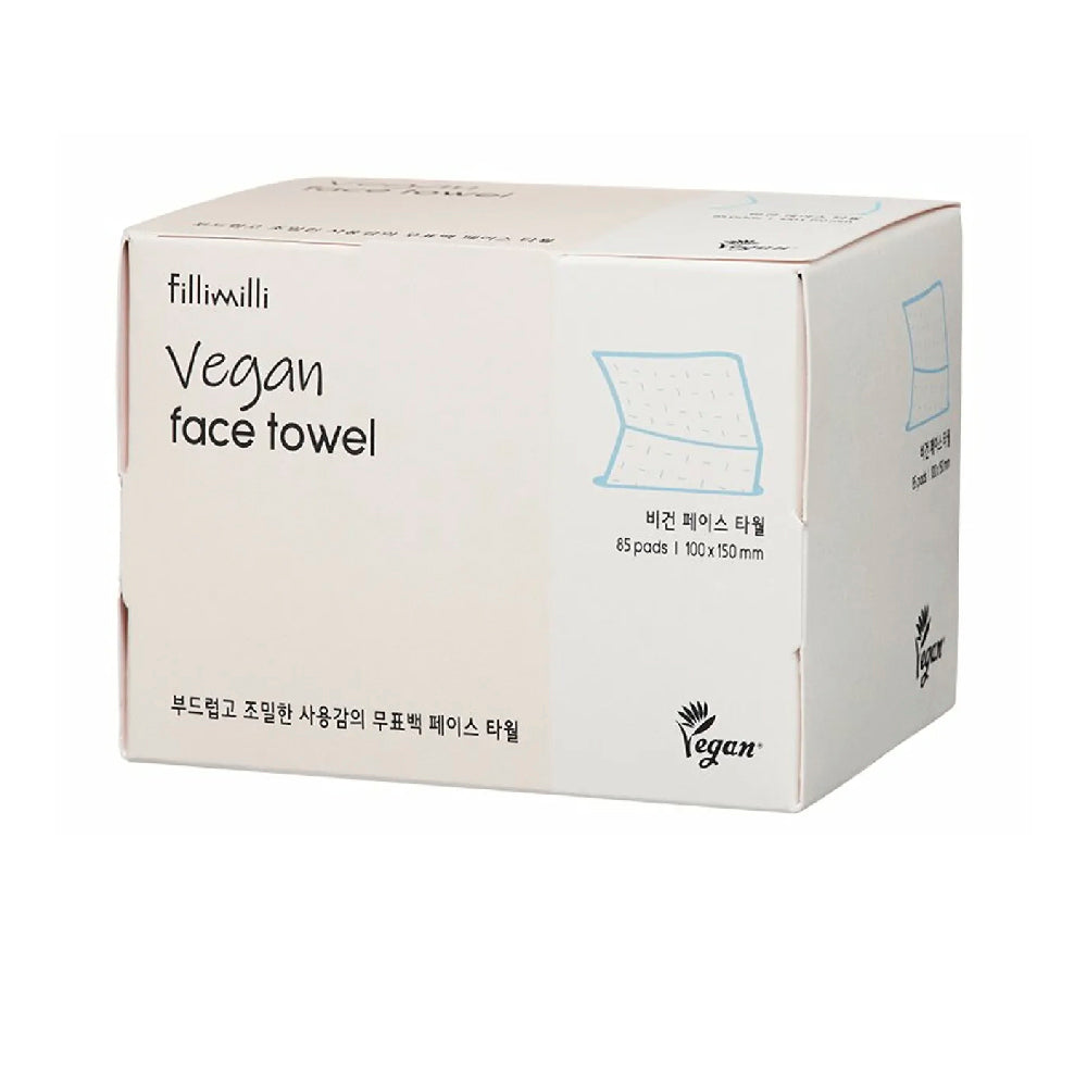 fillimilli - 純素洗臉巾 85抽 100x150mm Vegan Face Towel