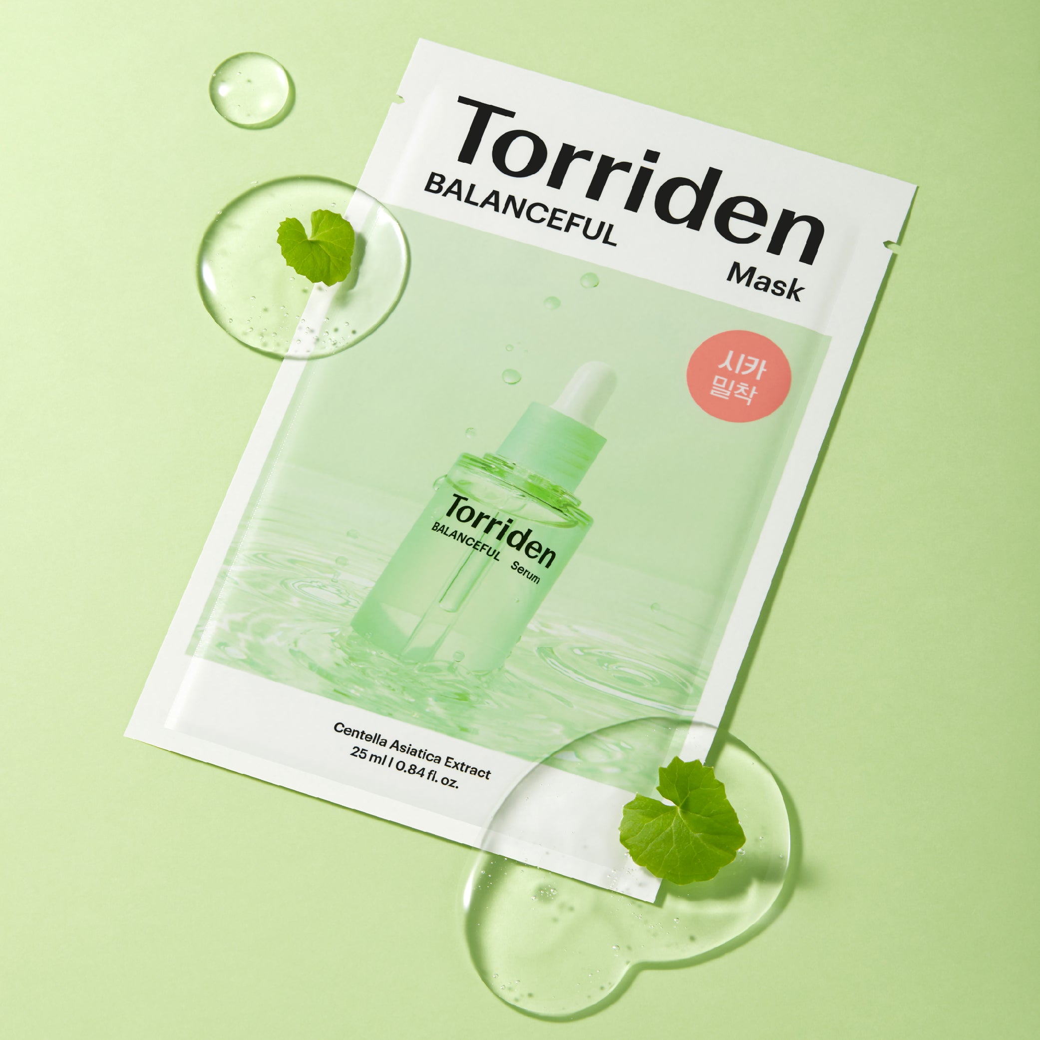 Torriden 桃瑞丹 夏日穩膚修護組｜積雪草濕敷＋舒緩面膜組 (買一罐送三片)