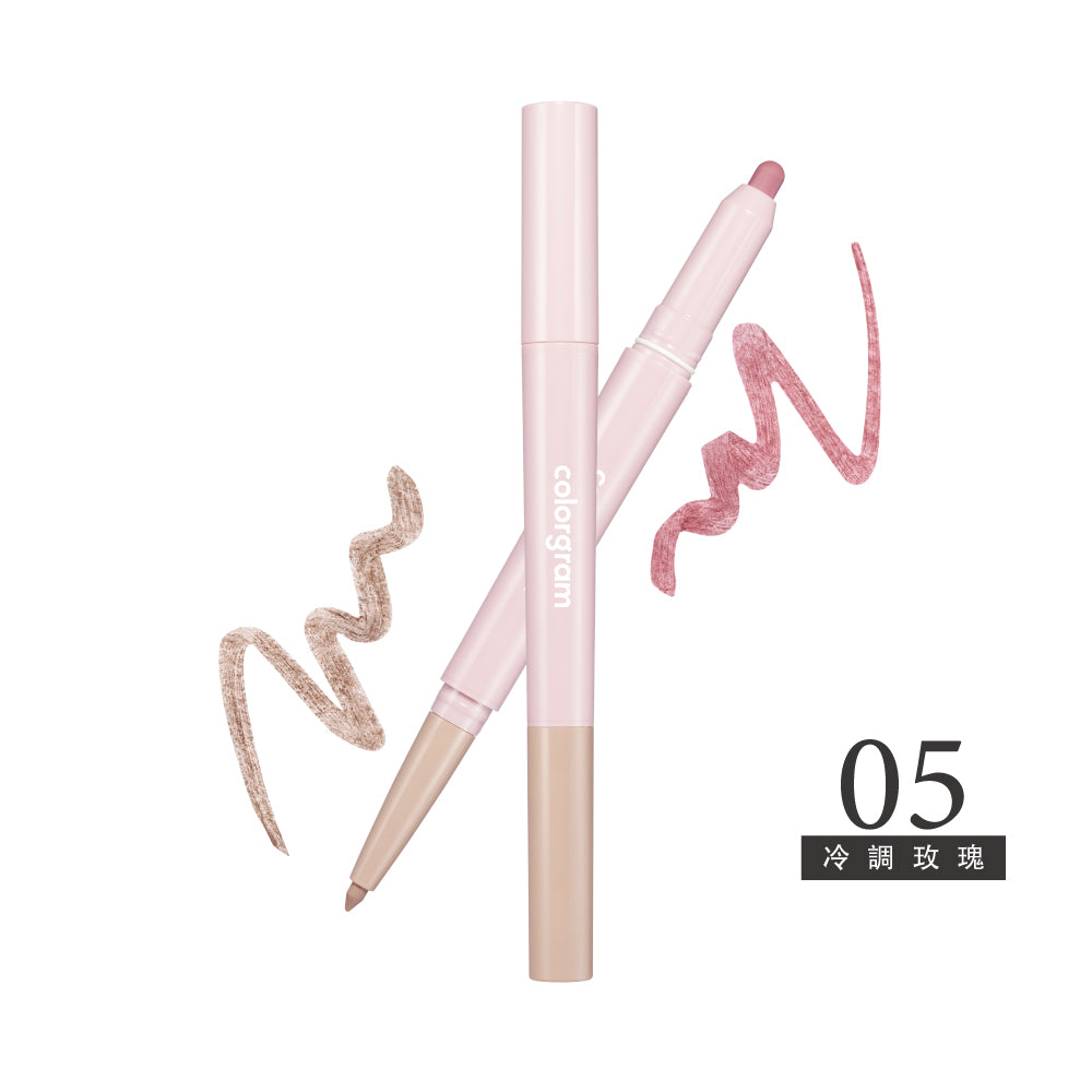 Colorgram 可麗格朗 完美輪廓雙頭唇線筆｜唇線修飾 × 擴大輪廓 × 自然豐唇 5 秒完成