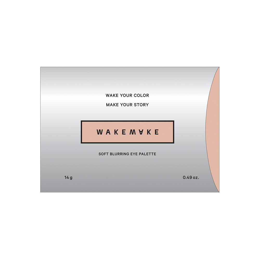 WAKEMAKE - 唯可魅 量身訂製柔光16色眼影盤-03 夕陽