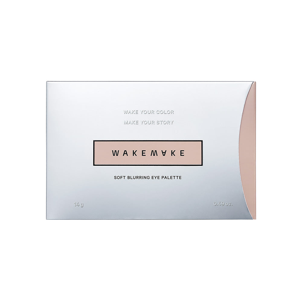 WAKEMAKE - 唯可魅 量身訂製柔光16色眼影盤 -05 霧感珊瑚