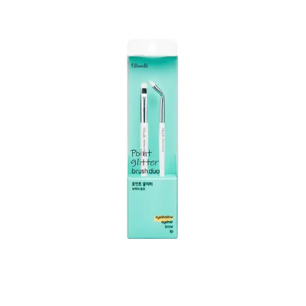 fillimilli - 重點亮片眼影刷 Point Glitter Brush Duo