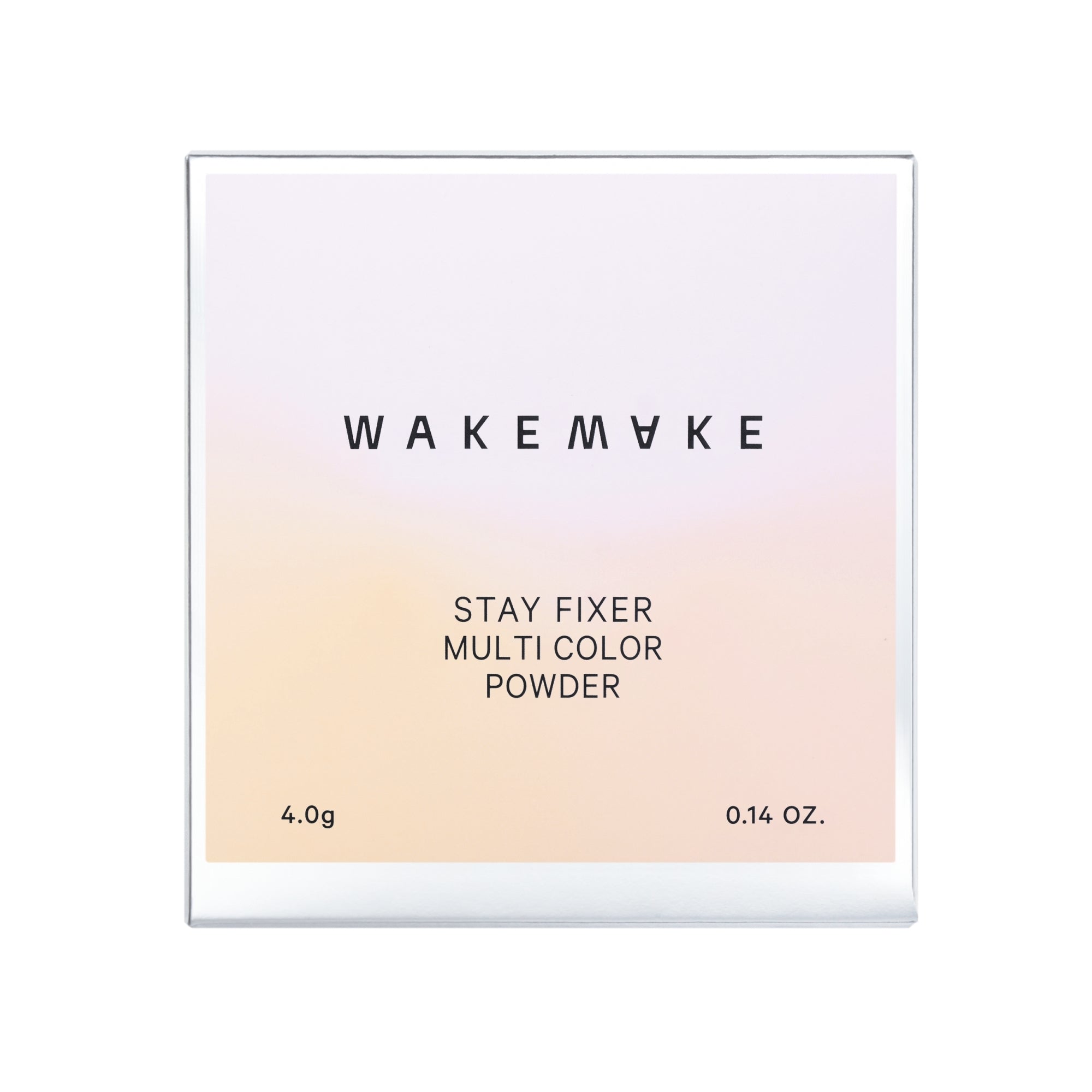 WAKEMAKE - 唯可魅 3色完美校色定妝粉餅-02 亮粉膚
