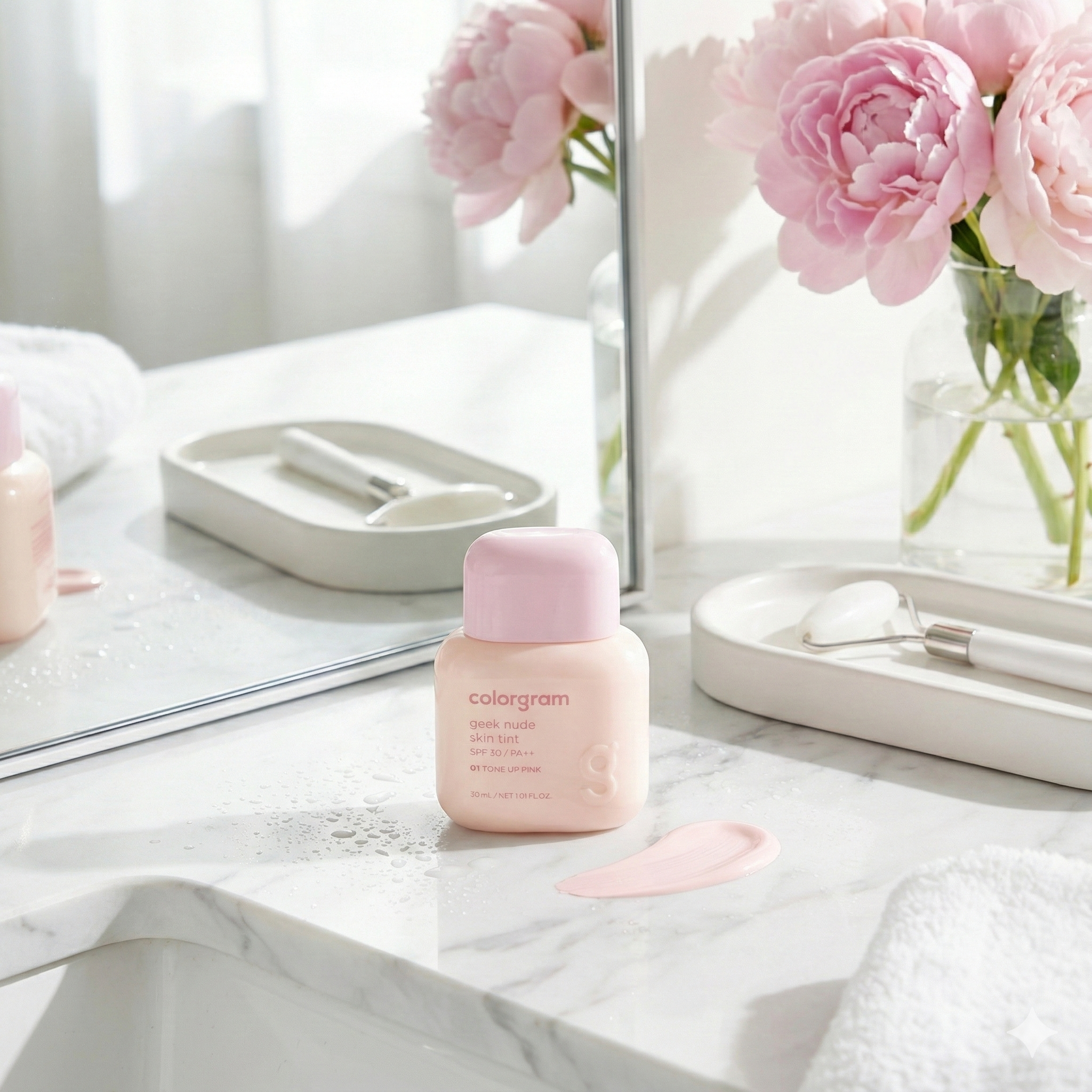 Colorgram 可麗格朗｜柔霧裸感提亮飾底乳 30ml ｜柔焦濾鏡妝前乳・提亮校色・平滑紋理